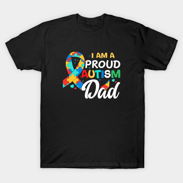 I am a proud autism dad T-Shirt by Arteez Shirts